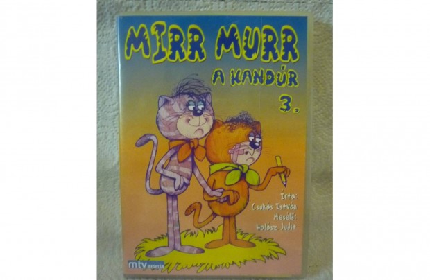 Csuks Istvn: Mirr Murr a kandr 3. rajzfilm DVD