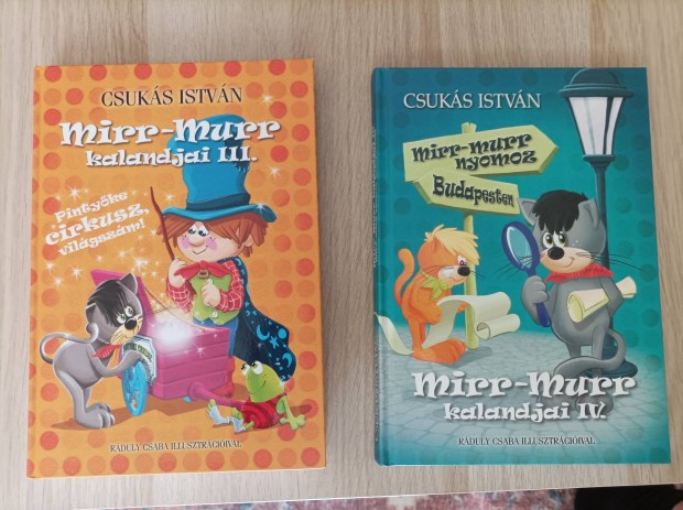 Csukás István mirr murr könyvek