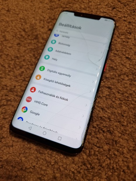 Csnya Huawei Mate 20 Pro 6/128Gb elad 