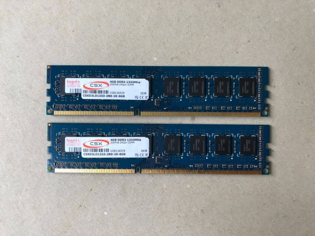 Csx 18GB (2x4GB) DDR3 1333MHz