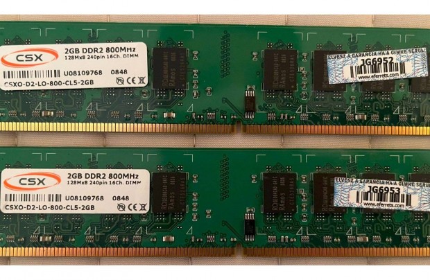 Csx 2GB DDR2 800MHz RAM memria
