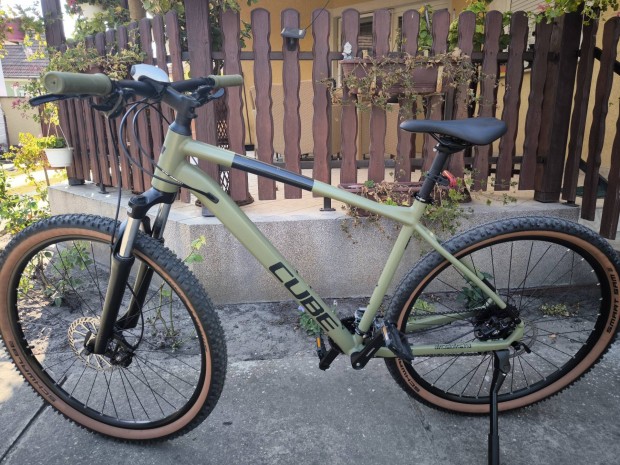 Cube AIM Race Olive'n'Black 29"  MTB kerkpr.Garancilis!