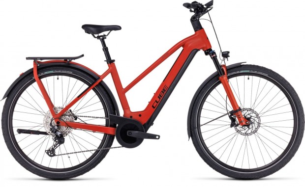 Cube Kathmandu Hybrid EXC 750 Red'n'Black 2024 Trekking ebike S