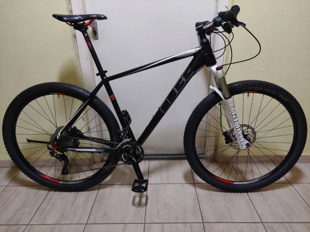 Cube LTD Race 29er mtb, Manitou Marvel air, Shimano XT, mret: XL