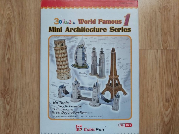 Cubicfun 3D Puzzle World Famous Mini Architecture Series (Vilghr p