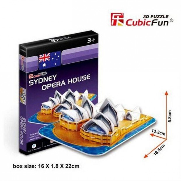 Cubicfun 3D Puzzle - Sydney Operahz (30db-os) (0902)