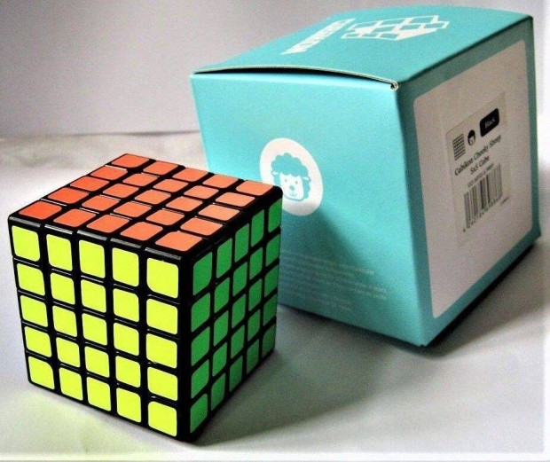 Cubikon 5x5-s (5x5) rubik logikai jtk kocka"flprofi"bvskocka,j!