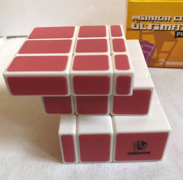 Cubikon Mirror Cube Ultimate rubik logikai jtk, kocka, rzsaszn, j