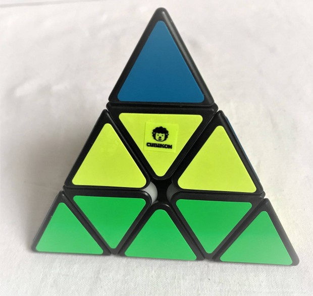 Cubikon Pyraminx rubik logikai jtk"kocka" j, cskkentett ron!