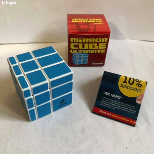 Cubikon Ultimate Blue Mirror Speedcube versenykocka rubik jtk, kocka