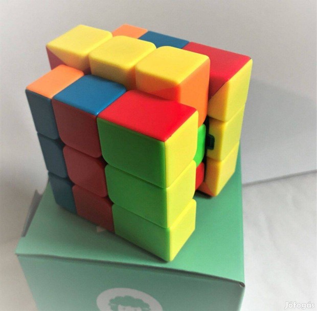 Cubikon anyagban sznes flprofi Mirror Cube rubik logikai jtk, j