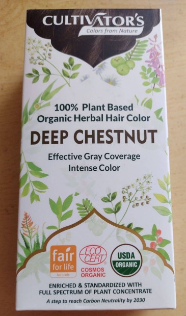 Cultivator Deep Chestnut hajfestk j bontatlan