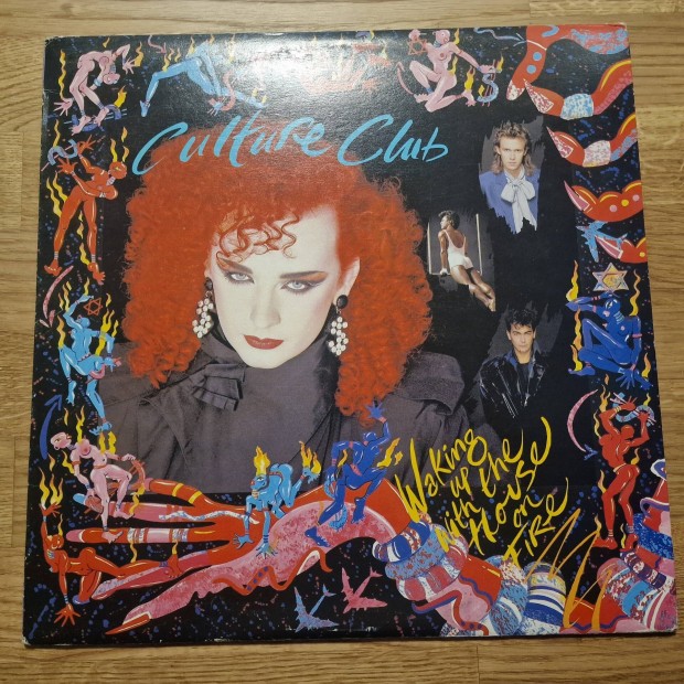 Culture Club - Waking Up With The House On Fire bakelit lemez