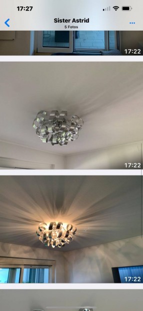Curly LED mennyezeti lmpa 