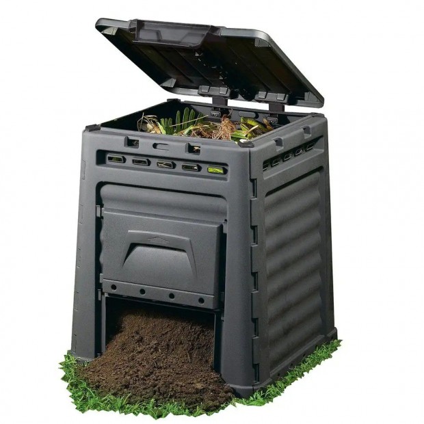 Curver KETER Eco Composter 320L fekete műanyag kerti komposztáló láda