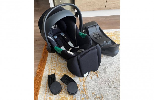 Cybex Aton S2 gyerekls+ Base One isofix talp + Balios adapter