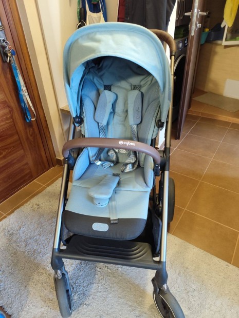 Cybex Balios S Lux Gold Sky Blue babakocsi