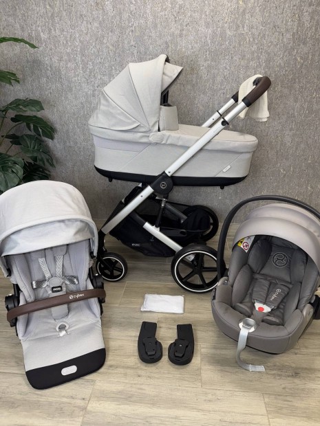 Cybex Balios S Lux Lava Grey 3in1 babakocsi