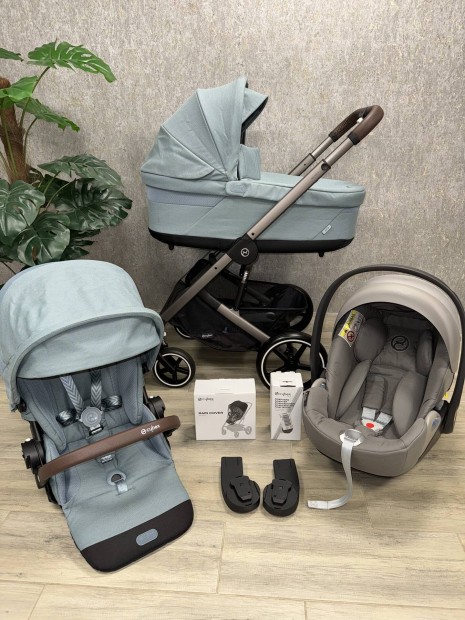 Cybex Balios S Sky Blue 3in1 babakocsi szett