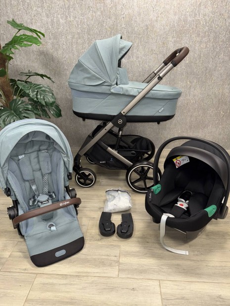 Cybex Balios S Sky Blue 3in1 vagy 4in1 babakocsi