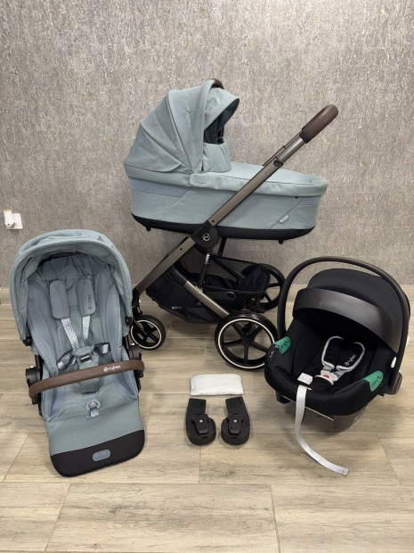 Cybex Balios Sky Blue 3in1 gynyr babakocsi szett