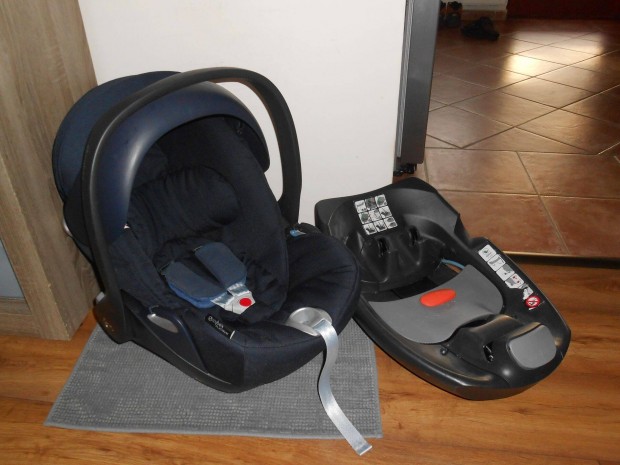 Cybex Cloud Q Plus fektethet babahordoz + Q fix isofix talp