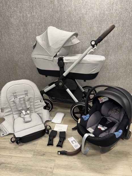 Cybex Eos Lux 3in1 Lava Grey babakocsi szett