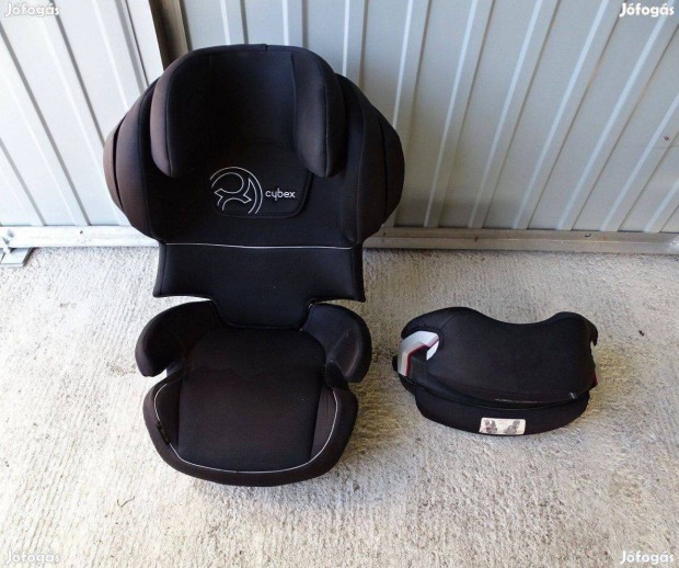 Cybex Juno-Fix GOLD Pure Black gyerekls auts ls 9-18 kg