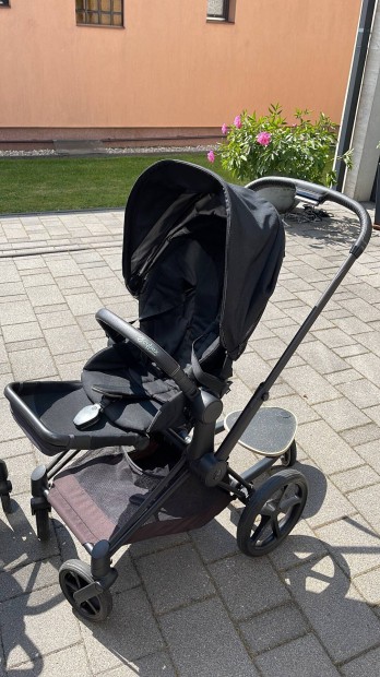 Cybex Priam 3in1 Babakocsi szett - Matt fekete vázzal