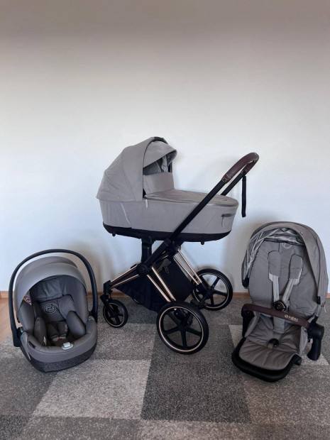 Cybex Priam 4 Babakocsi szett - Cloud T hordozóval