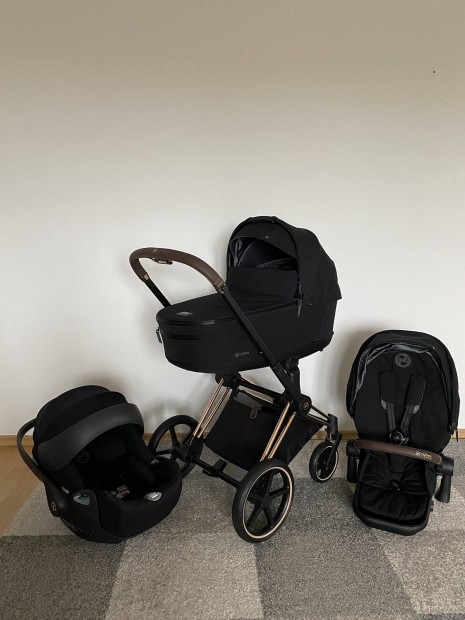 Cybex Priam 4 Babakocsi szett - Rosegold vzzal