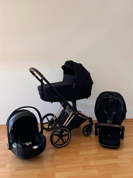 Cybex Priam 4 Babakocsi szett - Rosegold vázzal