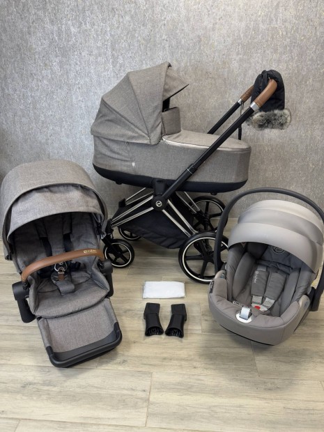 Cybex Priam Manhattan Grey 3in1 babakocsi szett