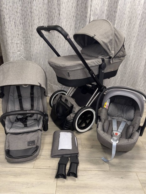 Cybex Priam Manhattan Grey 3in1 babakocsi