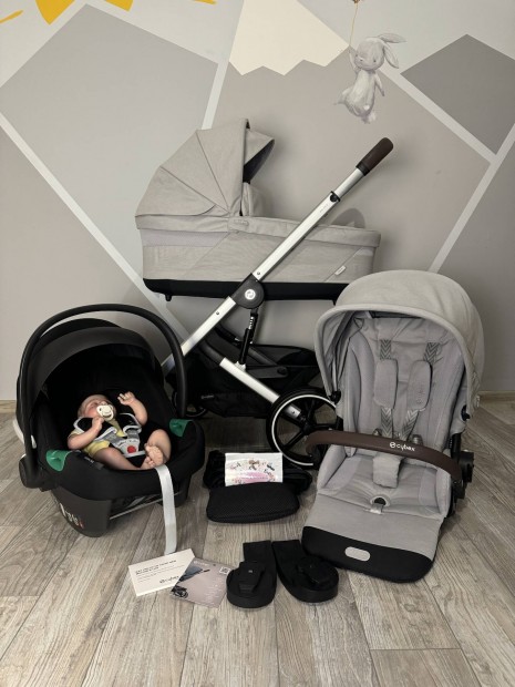 Cybex balios S lux 3:1 lava grey 2023 unisex babakocsi