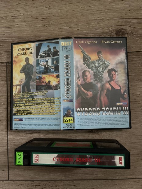 Cyborg zsaru 3 vhs 