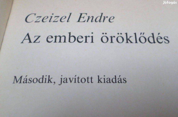 Czeizel Endre knyv