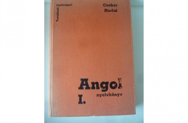 Czobor Zsuzsa Angol nyelvknyv I. 1990