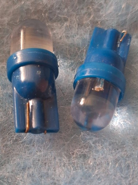 DAC 1 COB kék LED izzó T10 (W5W) 1,5W 12V