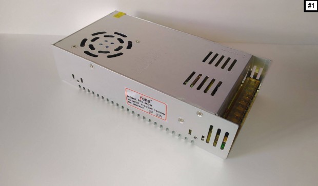DC 12V/30A tápegység (360W) #2504