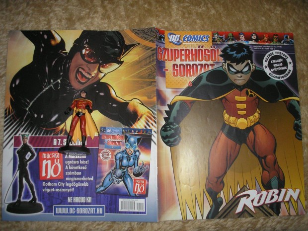 DC Comics Szuperhsk lomfigura sorozat: Robin elad!