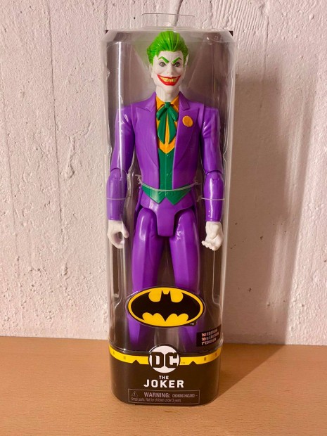 DC Comics - The Joker figura (Bontatlan, j llapot, kb. 30 cm. magas)