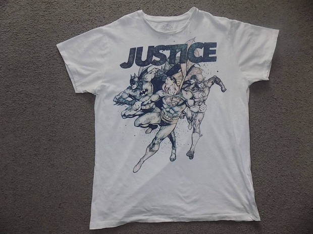 DC Comics az igazság ligája póló, XL-es méret