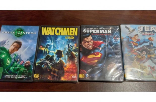 DC DVD filmcsomag (Superman, Zld lmps)