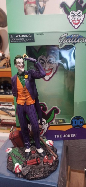 DC Gallery Eredeti!! Joker figura 25cm, elad.j!