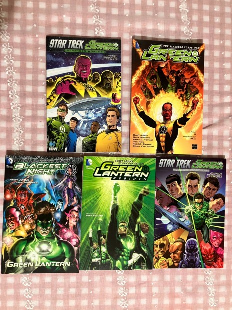 DC Zöld Lámpás - Green Lantern képregények (angol nyelvű)
