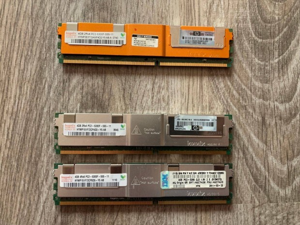 DDR2 PC2-5300F 667Mhz memria 4GB elad