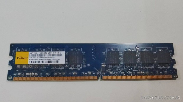 DDR2 SDRAM DDR2-800 1 GB Nanya