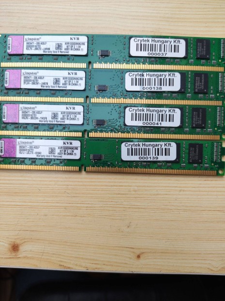 DDR3-1333MHz 8GB RAM Kingston