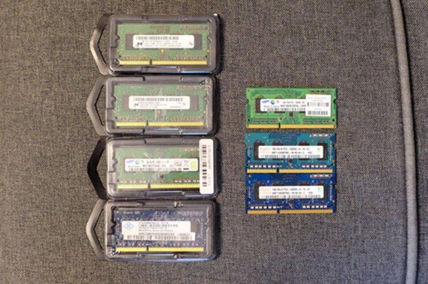 DDR3 laptop, notebook RAM memria